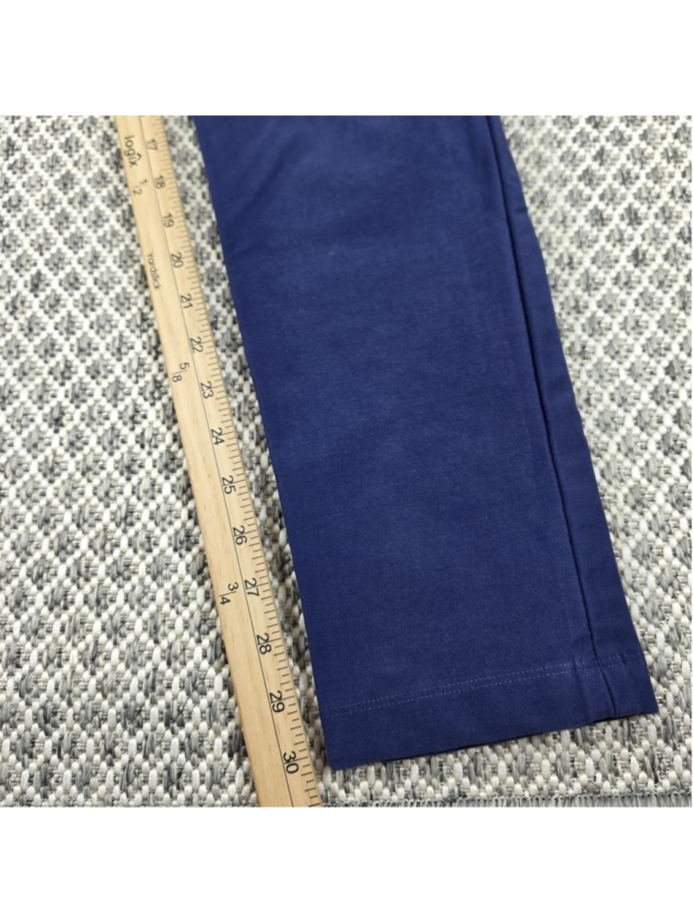 Lululemon Navy Blue Slim Straight Pants Women’s Size 28 Stretch Casual Career - Picture 8 of 10